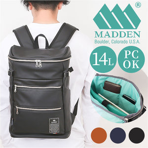 小さめ ブランド リュック メンズ 通販 リュックサック デイパック バックパック ビジネスリュック MADDEN EQUIPMENT メデンイクイップメント TMPI-11 ビジネス A4 通勤 通学 男性 大人