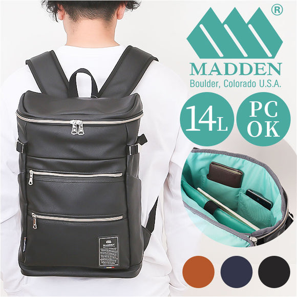 小さめ ブランド リュック メンズ 通販 リュックサック デイパック バックパック ビジネスリュック MADDEN EQUIPMENT メデンイクイップメント TMPI-11 ビジネス A4 通勤 通学 男性 大人