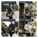 ショルダーバッグ メンズ ブランド 通販 ショルダーバック 斜めがけバッグ かっこいい おしゃれ 通勤 通学 旅行 肩掛け 軽量 軽い B5 A5 アウトドア きれいめ MADDEN EQUIPMENT