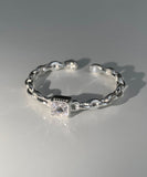 チェーン フリーサイズ リング 通販 ダイヤモンドハーツ rng-0100 Diamond Hearts 指輪 アクセサリー レディース チェーンリング 女性 シンプル プレゼント ギフト 彼女 おしゃれ