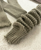 レッグウォーマー ロング 通販 ニットレッグウォーマー レッグ ウォーマー レッグウオーマー レッグウェア 足首ウォーマー ニット ロング丈 diamond hearts ダイヤモンドハーツ