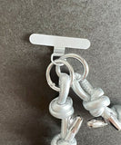 スマホストラップ アタッチメント 通販 ストラップホルダー 挟むだけ スマホストラップホルダー ホルダーのみ 落下防止 ダイヤモンドハーツ Diamond Hearts ストラップアタッチメント