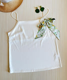 キャミソール カップなし 通販 サテン キャミ サテンキャミ さらさら 透けにくい レディース トップス インナー 大人 かわいい きれいめ 上品 シンプル 無地 おしゃれ 可愛い 女性