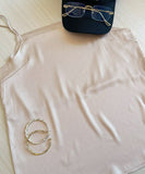 キャミソール カップなし 通販 サテン キャミ サテンキャミ さらさら 透けにくい レディース トップス インナー 大人 かわいい きれいめ 上品 シンプル 無地 おしゃれ 可愛い 女性