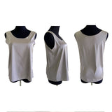 タンクトップ レディース ゆったり 通販 ノースリーブ さらさら ラウンドネック トップス インナー 大人 かわいい きれいめ 上品 シンプル 無地 オフィスカジュアル おしゃれ 可愛い 女性