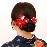 和装 髪飾り 通販 ヘアアクセサリー ヘアアクセ へッドアクセサリー つまみ細工 着物 髪飾りセット uピン コーム ピン ヘアピン まとめ髪 お団子 ヘア 成人式 卒業式 結婚式 浴衣