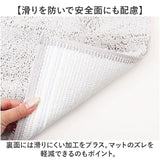 SDS バスマット 35×50 通販 足拭きマット 足ふきマット バス マット 小さめ おふろマット お風呂マット 足元マット 浴室マット 洗える 洗濯 吸水 速乾 抗菌防臭 おしゃれ シンプル