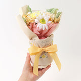 ブーケ ソープフラワー トートバッグ付き 通販 ソープフラワーブーケ 花束 花 フラワー フラワーギフト シャボンブーケ ソープ お花 ギフト 贈り物 バッグ ミニトート 刺しゅうバッグ付き