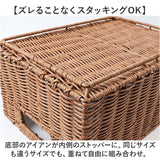 かご 洗える 通販 洗えるカゴ Mサイズ 収納ボックス バスケット 重ねられる 収納 丈夫 お手入れ簡単 おしゃれ 北欧風 水拭き 水洗い可能 スタッキング 洗面所 トイレ かわいい パントリー