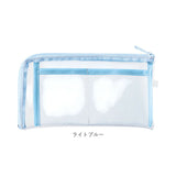 ポーチ アクスタポーチ クリア 通販 アクスタケース 缶バッチ アクスタ トレカ 推し活 推しカラー 推し活グッズ クリアポーチ ペンケース 透明 推し色 小物ポーチ メンバーカラー