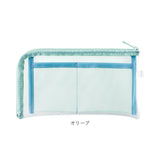 ポーチ アクスタポーチ クリア 通販 アクスタケース 缶バッチ アクスタ トレカ 推し活 推しカラー 推し活グッズ クリアポーチ ペンケース 透明 推し色 小物ポーチ メンバーカラー