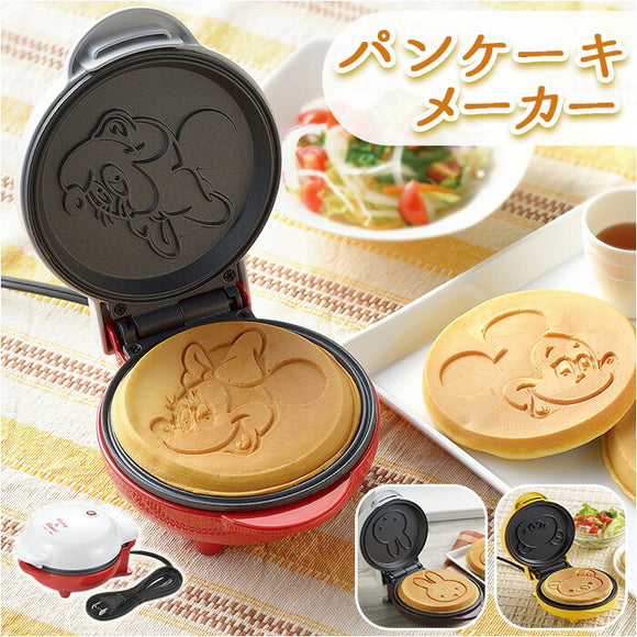 キャラクター パンケーキメーカー 通販 ホットケーキメーカー ホットプレート グリル ホットケーキ パンケーキ キャラクター グッズ おしゃれ かわいい おやつ 朝食 手作り 調理家電