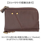 Control コントロール 本革 二つ折り財布 メンズ 通販 折り財布 お財布 財布 さいふ サイフ 二つ折り 小銭入れ コイン入れ カード お札 レザー 小銭 コイン 牛革 軽量 軽い コンパクト