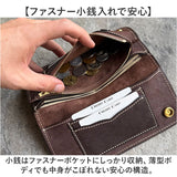 トラッカーウォレット 通販 日本製 KC,s ケイシイズ ロングウォレット バイカーズウォレット ヴィンテージ風 ライダースウォレット ウォレットチェーン付き メイドインジャパン 馬革