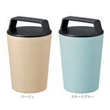 タンブラー 蓋付き ステンレス 通販 サーモタンブラー ステンレスタンブラー 持ち運び 保温 保冷 コンビニコーヒー ホルダー カフェオレ ハンドルサーモステンレスタンブラー 320ml