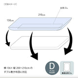 フィットシーツ ダブル 通販 150×210 シーツ 敷布団用 敷布団シーツ ダブル布団用 敷布団カバー 敷き布団カバー 敷ふとんカバー ゴム入り ゴム 付き 寝具カバー ずれにくい