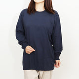 Tシャツ 大きいサイズ 通販 tシャツ 長袖 ティーシャツ メンズ レディース トップス 無地 シンプル アウトドア キャンプ 男女兼用 tslt05 尾張防炎屋 レジャー ファッション 通勤 通学