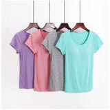 半袖 Tシャツ レディース カップ付 通販 tシャツ カットソー パッド付き ヨガ パジャマ ノーブラカップ カジュアル シンプル 無地 ホームウェア ボトムス きれいめ かわいい おしゃれ