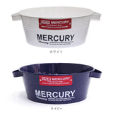 マーキュリー バケツ 通販 ブリキバケツ 雑貨 おしゃれ MERCURY タブバケツ ブリキ スチール ガーデニング 花壇 寄せ植え 鉢カバー ガレージ カー用品 ゴミ箱 掃除用品