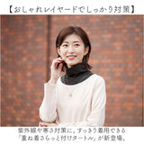 付け襟 タートル 夏 通販 日本製 重ね着さらっと付けタートル つけ襟 タートルネック つけえり 夏用 年中 UVカット ネックカバー 重ね着風 おしゃれ かわいい レディース オシャレ