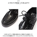 TUK ラバーソール 通販 T.U.K ティーユーケー Viva Mondo Creeper 厚底靴 厚底シューズ レースアップシューズ 厚底 革靴 革 靴 シューズ レザーシューズ UK パンク ロック ロカビリー