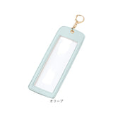 フォトキーホルダー 推し活 通販 キーホルダー フォト 銀テープ ホルダー キーリング キーチャーム おしゃれ 推しカラー 推し活グッズ 4カットフォトキーホルダー TX-0013 推し色