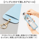 フォトキーホルダー 推し活 通販 キーホルダー フォト 銀テープ ホルダー キーリング キーチャーム おしゃれ 推しカラー 推し活グッズ 4カットフォトキーホルダー TX-0013 推し色