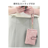二つ折り財布 レディース ミニ 通販 財布 お財布 小銭入れ 二つ折り ミニ財布 ウォレット コインケース 革 スウェード ファスナー ハーフウォレット コンパクト かわいい 高級感 おしゃれ