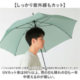 長傘 通販 waterfront ウォーターフロント 大きめ ワンタッチ傘 ジャンプ式傘 雨傘 傘 かさ カサ ユニセックス シンプル 無地 おしゃれ 通勤 通学 男性 女性 高校生大学生 父の日 母の日