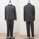 URBAN SQUARE セットアップ 6530 通販 アーバンスクエア スーツ シャツジャケット シャツ カジュアルセットアップ カジュアルスーツ メンズ 春秋 通勤 シンプル 洗える