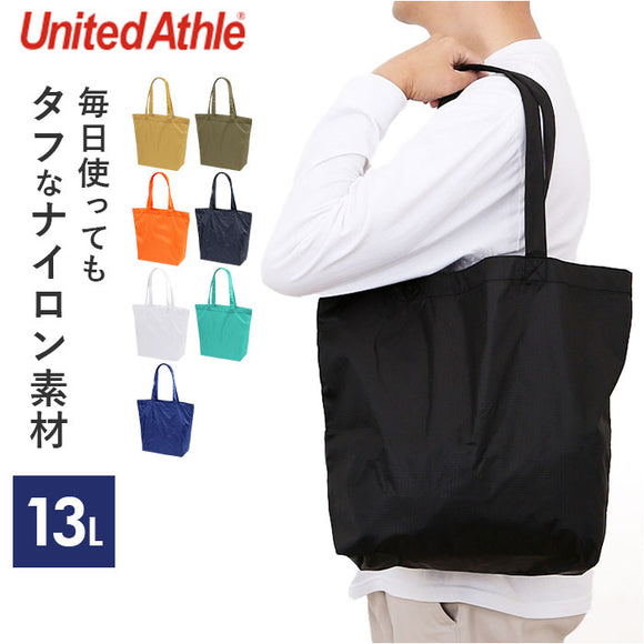 United Athle ユナイテッドアスレ トートバッグ 通販 1422-01 Mサイズ エコバッグ ショッピングバッグ 買い物バッグ サブバッグ トートバック エコバック ナイロンバック トート メンズ