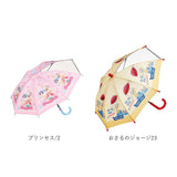 傘 子供用 通販 35cm 透明窓付き キッズ 身長85～95cm 長傘 軽量 丈夫 反射テープ付き 子ども傘 子供用 幼稚園　保育園 キャラクター  2～3.5歳 ディズニー Disney