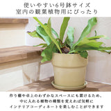 植木鉢 プラスチック おしゃれ 6号 通販 鉢カバー 6号鉢 プランター プランターカバー 植木 ポット 鉢植え アーバンプランツポット 軽量 軽い 丈夫 観葉植物 鉢 受け皿付き 底穴あり PLUS