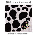 今治タオル ハンカチ 25cm×25cm 通販 日本製 プレーリードッグ UNJ-80 毛並みハンカチ タオルハンカチ ハンドタオル ハンカチタオル 猫 ねこ 刺繍 かわいい おしゃれ uchinoko
