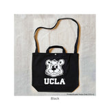 トートバッグ メンズ カジュアル 通販 UCLA ユーシーエルエー 2WAYトートバッグ ショルダーバッグ 斜め掛けバッグ 肩掛け キャンバスバッグ おしゃれ ユニセックス かわいい 通学