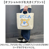 トートバッグ メンズ カジュアル 通販 UCLA ユーシーエルエー 2WAYトートバッグ ショルダーバッグ 斜め掛けバッグ 肩掛け キャンバスバッグ おしゃれ ユニセックス かわいい 通学