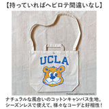 トートバッグ メンズ カジュアル 通販 UCLA ユーシーエルエー 2WAYトートバッグ ショルダーバッグ 斜め掛けバッグ 肩掛け キャンバスバッグ おしゃれ ユニセックス かわいい 通学