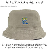 UCLA ユーシーエルエー 帽子 バケットハット 通販 バケット ハット ぼうし サファリハット BUCKET HAT メンズ レディース 男女兼用 ユニセックス シンプル カジュアル ロゴ プリント