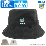 UCLA ユーシーエルエー 帽子 バケットハット 通販 バケット ハット ぼうし サファリハット BUCKET HAT メンズ レディース 男女兼用 ユニセックス シンプル カジュアル ロゴ プリント