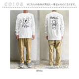 長袖Tシャツ メンズ 綿 通販 UCLA ユーシーエルエー メンズ長袖Tシャツ オーバーサイズ ロングＴシャツ Ｔシャツ カットソー トップス 男性 女性 ゆったり おしゃれ かわいい シンプル
