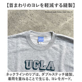 UCLA(ユーシーエルエー) トレーナー 通販 両面フ゜リント メンズ スウエット カジュアル 長袖 男女兼用 おしゃれ かわいい シンプル トップス アメカジ クルーネック 通学 ルームウェア
