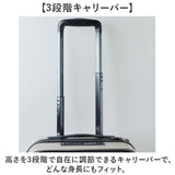 スーツケース フロントオープン 通販 キャリーケース キャリーバッグ baggex バジェックス 05-5209 メンズ sサイズ 機内持ち込み 静音 軽量 前開き tsaロック ストッパー ボトルホルダー