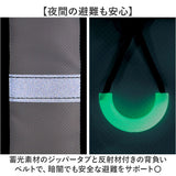 防災リュック 単品 通販 リュック 非常 持ち出し袋 袋のみ ディパック リュックサック バックパック ボックスリュック スクエアリュック 防災用品 リフレクター 常備 非常用持ち出し袋