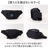 umbro ボディ バッグ アンブロ UMB-0051 通販 ボディバッグ ショルダーバッグ ボディーバッグ ボディバック ウエストバッグ ウエストポーチ サブバッグ かばん 旅行 男の子 キッス 黒