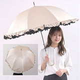 晴雨兼用傘 長傘 レディース 通販 60cm 60センチ 晴雨兼用長傘 大きい ジャンプ傘 ジャンプ ワンタッチ ワンタッチ傘 雨傘 日傘 なが傘 長がさ 遮光率100% UVカット率100％ UPF50+ 大きめ