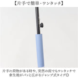 ビニール傘 かわいい おしゃれ 通販 58cm 58センチ ジャンプ傘 ジャンプ 雨傘 長傘 長雨傘 なが傘 長がさ 傘 カサ かさ アンブレラ 可愛い 半透明 ワンタッチ傘 華やか グラデーション