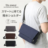 un coeur ショルダーバッグ 通販 アンクール ショルダーバック フラップショルダーバッグ 斜めかけ 斜め掛け 肩掛け 鞄 カバン 撥水加工 はっ水 ブランド コンパクト 社会人 大学生