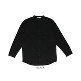 URBAN SQUARE シャツ 35318 通販 アーバンスクエア カッターシャツ バンドカラーシャツ 襟なしシャツ 長袖シャツ メンズ 接触冷感 通勤 シンプル ビジネスカジュアル オフィスカジュアル