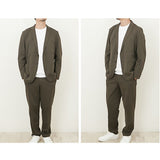 URBAN SQUARE Tシャツ 35322 通販 アーバンスクエア ロンT メンズ 長袖Tシャツ カットソー インナー ティーシャツ 長袖 綿100% コットン100% ストレッチ 無地 シンプル きれいめ