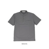 ポロシャツ 半袖 メンズ 通販 URBAN SQUARE 56373 アーバン スクエア 接触冷感 半袖ポロシャツ ひんやり オフィス カジュアル シンプル きれいめ ゴルフ 胸ポケット 春 夏 ブランド